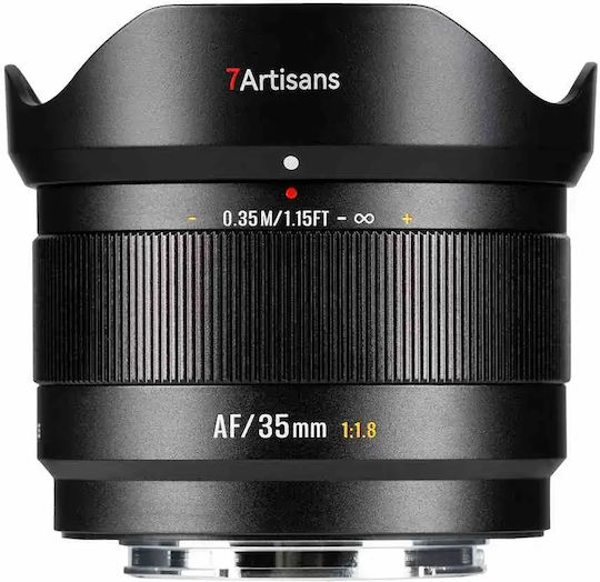7artisans Obiectiv Foto Crop Lite Series 35mm f/1.8 Fix pentru Fujifilm X Montaj Negru