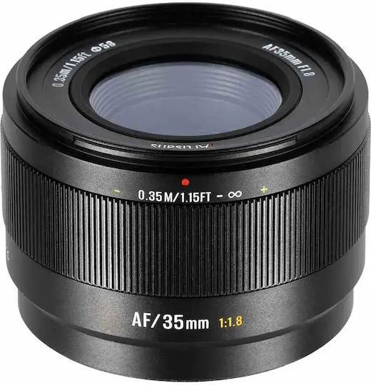 7artisans Obiectiv Foto Crop Lite Series 35mm f/1.8 Fix pentru Fujifilm X Montaj Negru