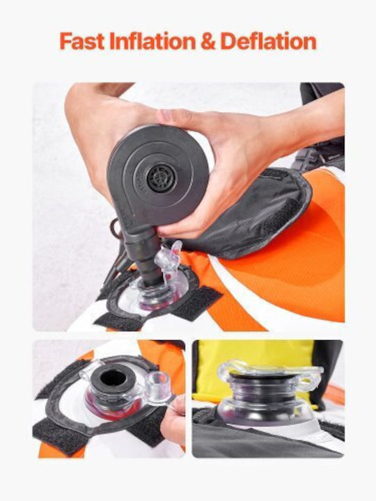 Vevor Towable Tube Boating 1-2 Riders Inflatable Boat Tubes Towables