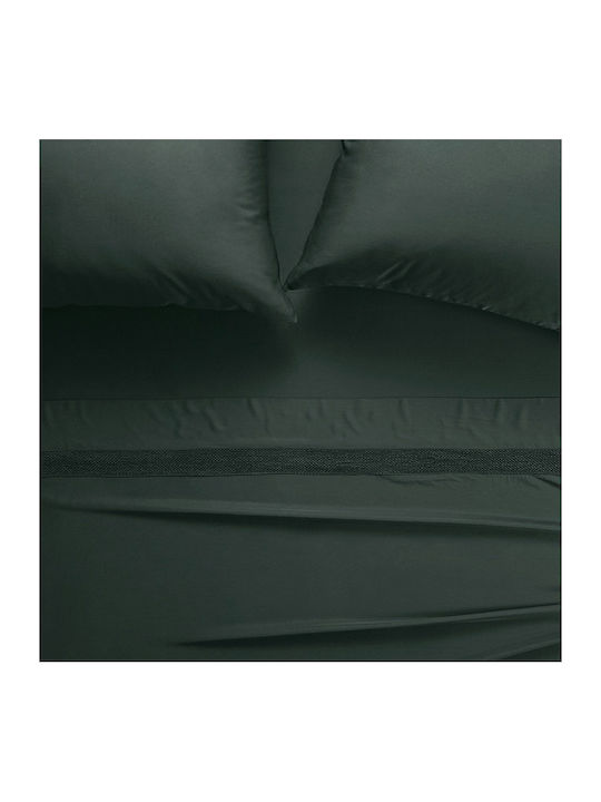 Hauz Bettlaken Super-Doppel 250x290cm. Grün