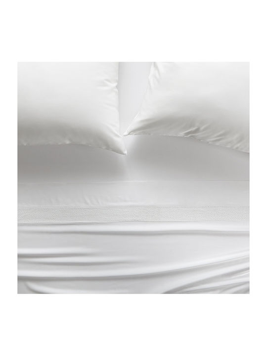 Hauz Σεντόνι King Size 280x290εκ. White
