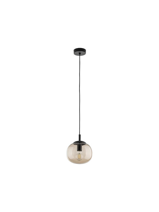 TK Lighting Κρεμαστό Φωτιστικό Μαύρο 20x20εκ.