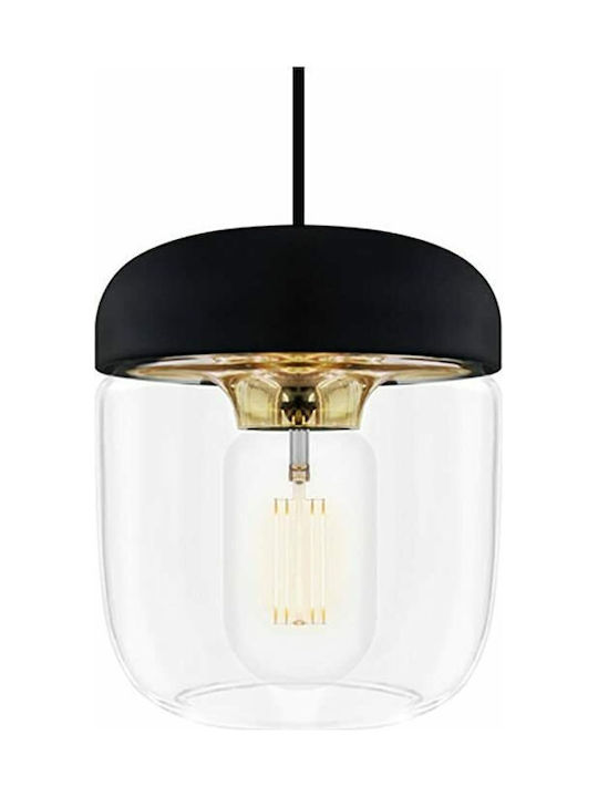 Umage Acorn Κρεμαστό Φωτιστικό Μαύρο με Ντουί E27 14x16εκ.