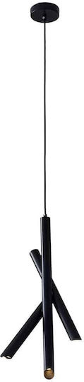 Luma LED Κρεμαστό Φωτιστικό Satin Black 24x55εκ. Luma LED Κρεμαστό Φωτιστικό Satin Black 24x55εκ.