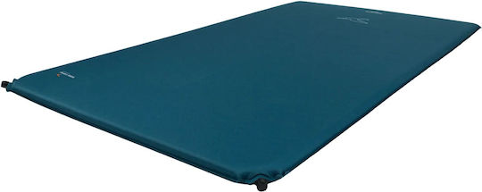 Easy Camp Self-Inflating Semi-Double Camping Sleeping Mat 75x75cm Thickness 5cm Blue