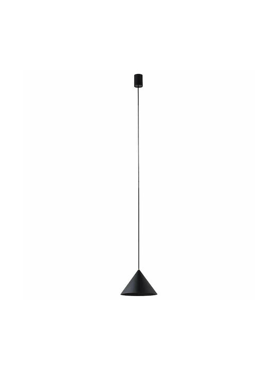 Nowodvorski Zenith Pendant Light Black with Socket GU10 20.5x130cm