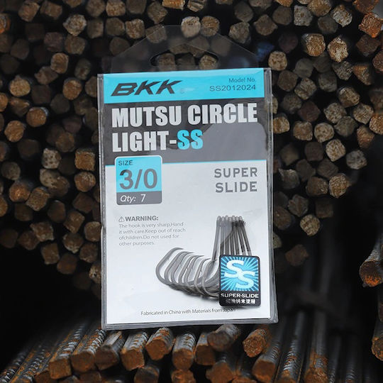 Куки За Риболов Bkk Mutsu Circle Ss Light № 5/0