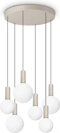Ideal Lux Hängelampe Weiß 57x57cm Ideal Lux Hängelampe Weiß 57x57cm