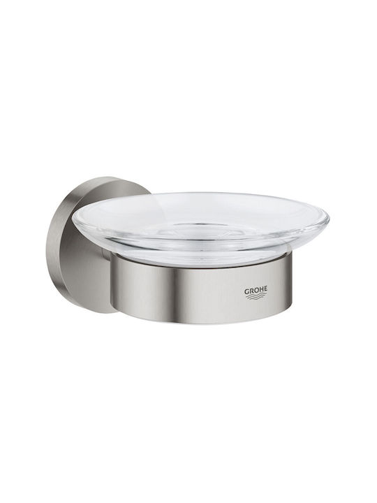 Grohe Επιτοίχια Σαπουνοθήκη Μεταλλική Γκρι