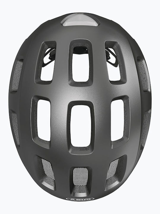 Abus Youn-I 2.0 Kinderfahrrad- / Rollerhelm für City Fahrrad Sparkling Titan