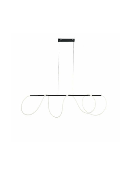 Ondaluce So.Line/Gr-Nero Pendant Light Black Rail