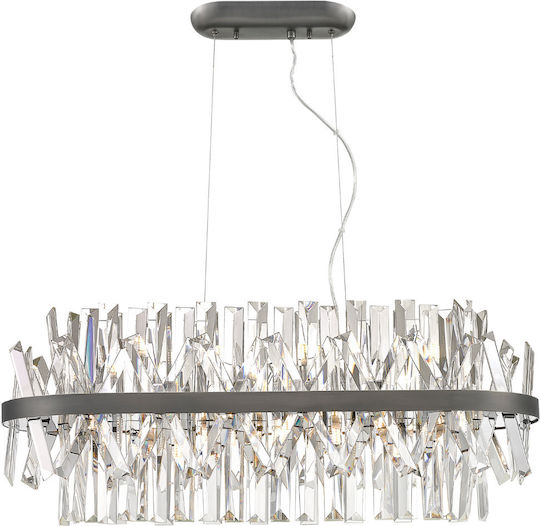 Viokef Pendant Light Silver 81x143cm Viokef Pendant Light Silver 81x143cm