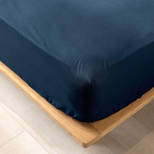 Douceur d'Intérieur Biolina King Size 180x200εκ. με Λάστιχο Dark Blue Douceur d'Intérieur Biolina King Size 180x200εκ. με Λάστιχο Dark Blue