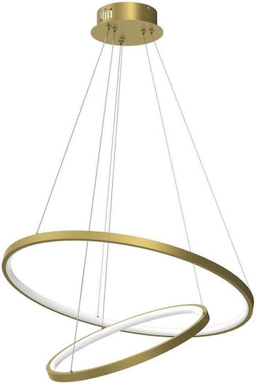 Domoletti LED Κρεμαστό Φωτιστικό Χρυσό Domoletti LED Κρεμαστό Φωτιστικό Χρυσό
