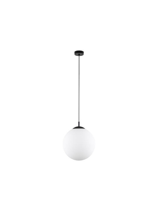 TK Lighting Κρεμαστό Φωτιστικό Λευκό με Ντουί E27