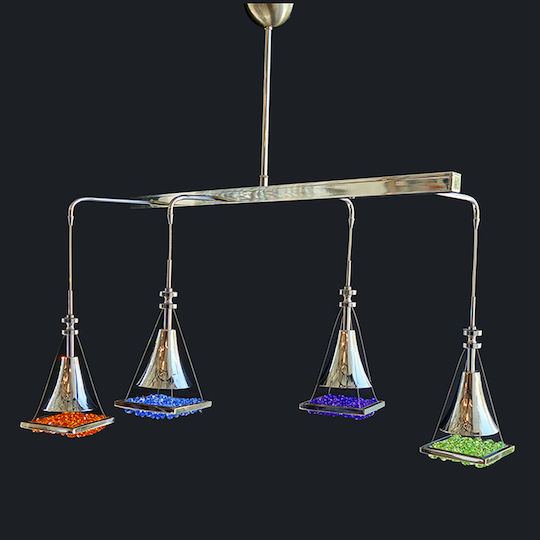 DITS Lighting Zic Pendant Light Multicolour 4x4cm DITS Lighting Zic Pendant Light Multicolour 4x4cm
