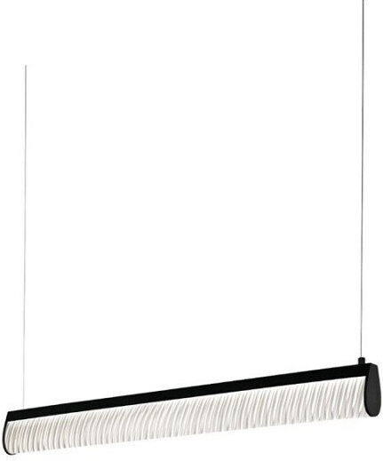 Slamp Modula Plisse LED Κρεμαστό Φωτιστικό Μαύρο 96x5.5εκ. Slamp Modula Plisse LED Κρεμαστό Φωτιστικό Μαύρο 96x5.5εκ.