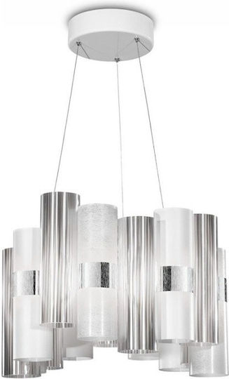 Slamp LED Κρεμαστό Φωτιστικό Λευκό 48εκ. Slamp LED Κρεμαστό Φωτιστικό Λευκό 48εκ.