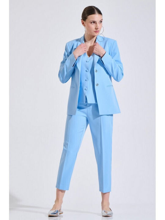 Bill Cost Damen Blazer Hellblau
