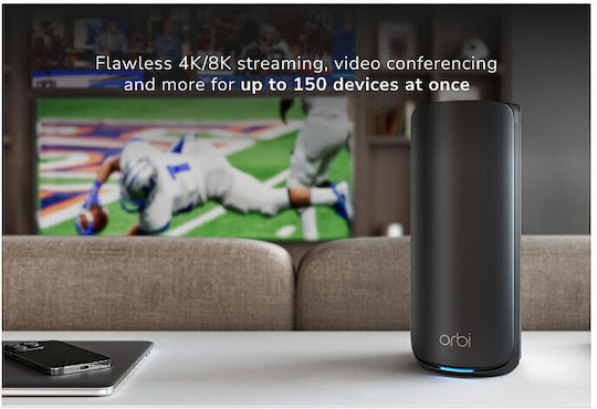 NetGear Orbi 870 WiFi Mesh Network Access Point Wi‑Fi 7 σε Τριπλό Kit