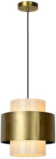 Lucide Lightning Firmin Pendant Light Gold 30cm Lucide Lightning Firmin Pendant Light Gold 30cm