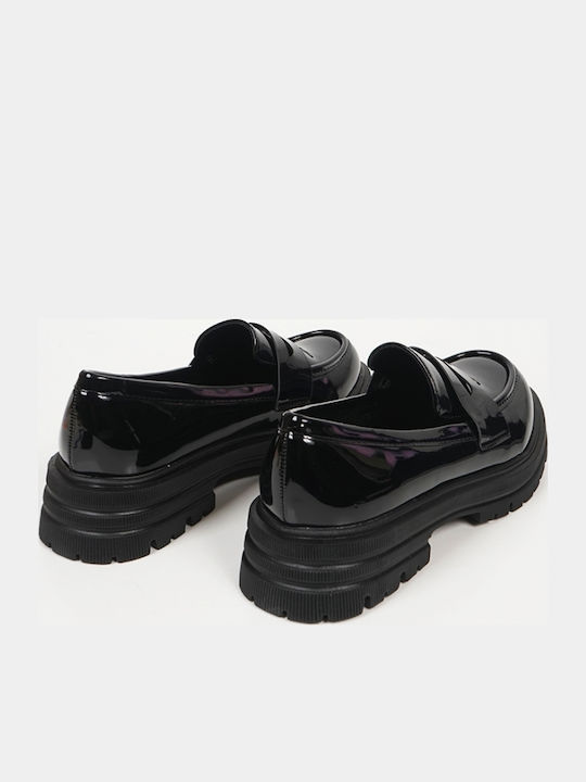 Damen Mokassins in Schwarz Farbe