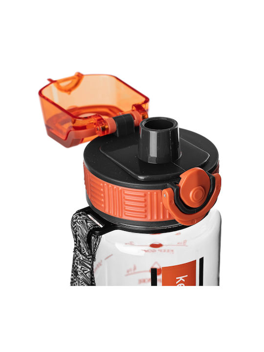 Kadax Атлетична Пластмасова Бутилка 750ml Оранжева