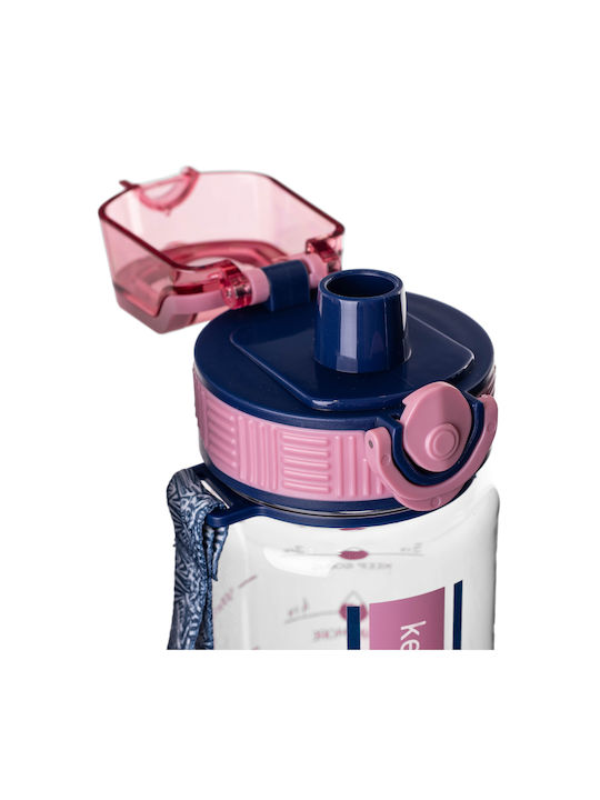 Kadax Αθλητικό Παγούρι Πλαστικό 750ml Ροζ