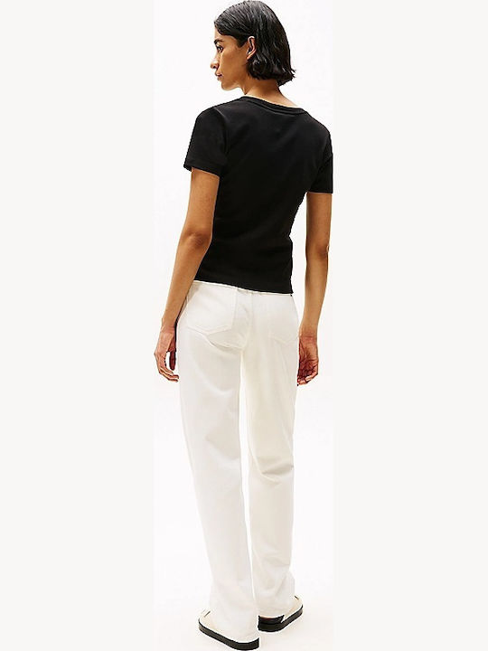 Tommy Hilfiger T-shirt Черна