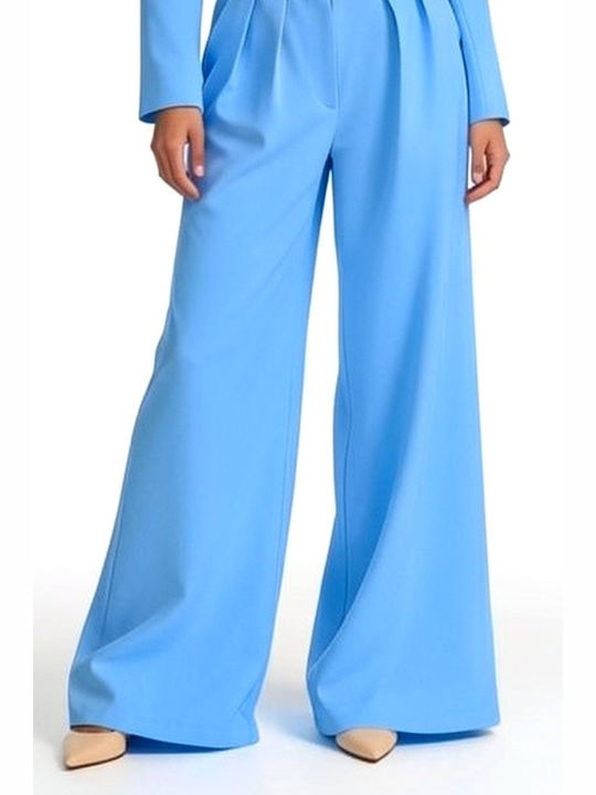 Damenhose Hellblau Caprihose