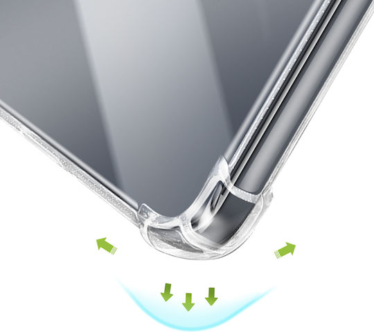 Mayaxess Husa Silicon Honor Magic 8 Lite Colțuri Întărite Antisoc Transparentă