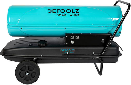 Detoolz Βιομηχανικό Αερόθερμο Πετρελαίου 50kW