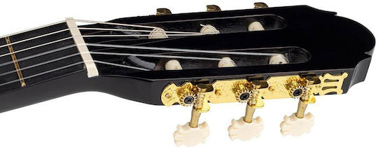 Mtc080b A.martinez Klassische Gitarre 4/4 Schwarz