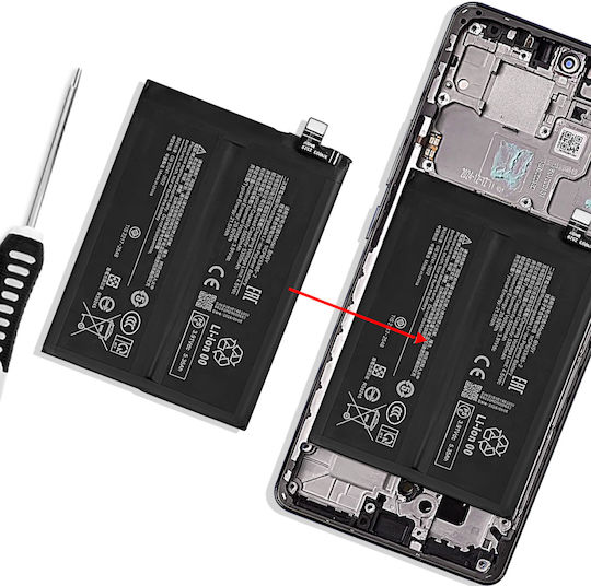 Clappio Replacement Battery Redmi Note 14 Pro 4g Li-polymer 3.91v 5500mah Black