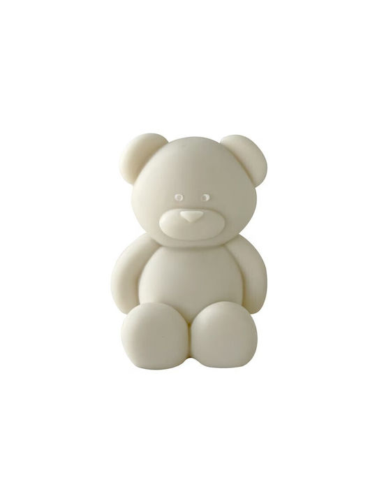 Scented Candle Alista Home Bear Model White Aromatherapy 5.5x3.6x4 Cm