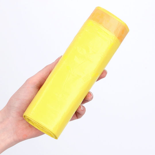 RAVI Aromatische Müllsäcke Kapazität 60lt 10 Stück Gelbe