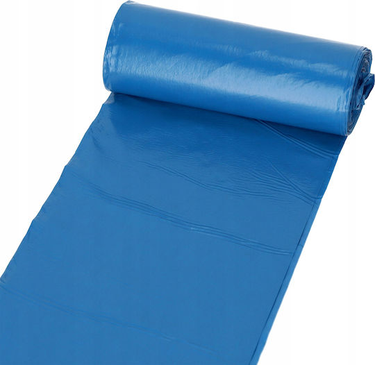 RAVI Σακούλες Απορριμάτων Χωρητικότητας 60lt 80x60cm 10τμχ Μπλε