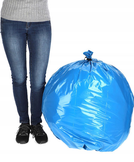 RAVI Trash Bags Capacity 120lt 110x70cm 15pcs Blue