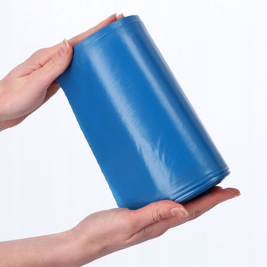 RAVI Trash Bags Capacity 120lt 110x70cm 15pcs Blue
