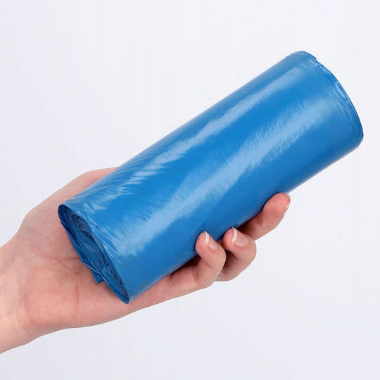 RAVI Σακούλες Απορριμάτων Χωρητικότητας 60lt 80x60cm 10τμχ Μπλε