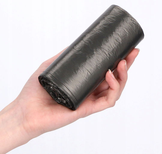 RAVI Σακούλες Απορριμάτων Χωρητικότητας 20lt 35x45cm 50τμχ Μαύρες