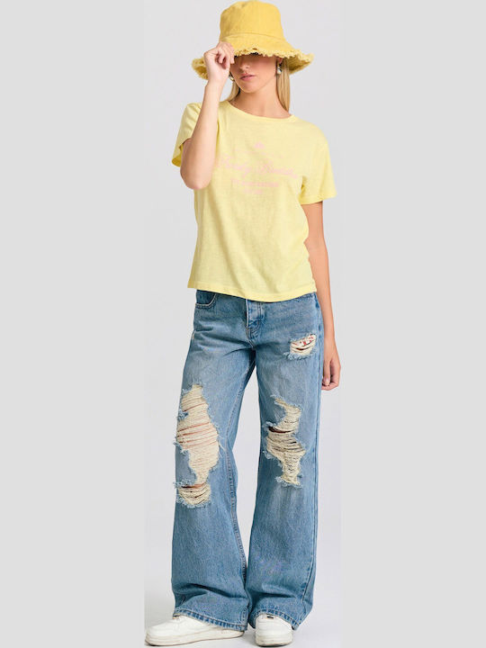 Women's T-shirt Yellow