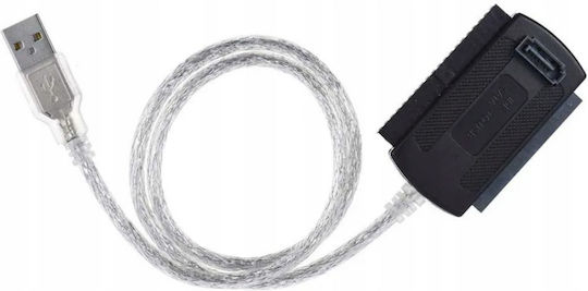Adaptor Hard Disk Usb 2.0 La Ata Ide Sata Cd Dvd Zola 480 Mbps Viteză Scriere Cdr 52x Dvdr 20x Compatibil Unități 2.5” 3.5” Leduri Integrate