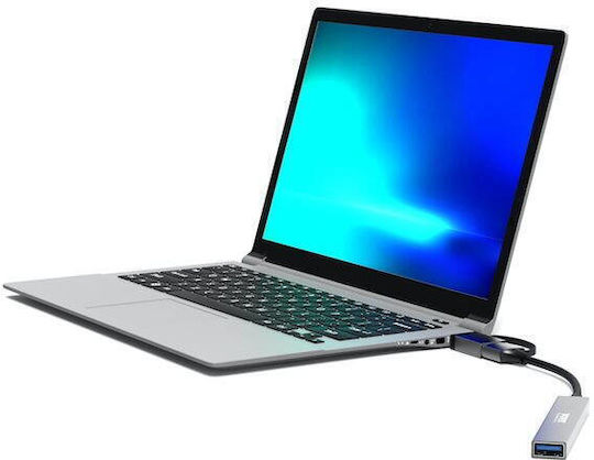 Docking Station Port Connect Port Connect Hub Usb 4 Ports Slim Combo Btoc