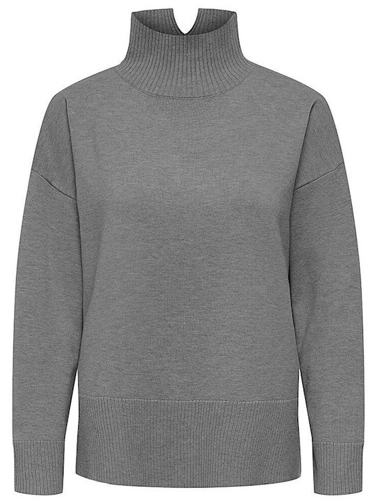Life Γυναικείο Πουλόβερ Medium Grey Mel