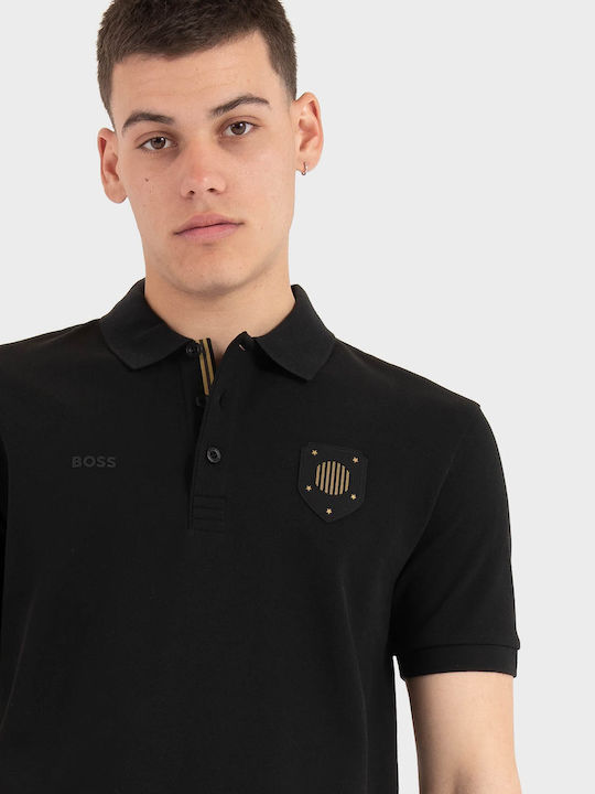 Boss Paddy Polo Bluza Neagră