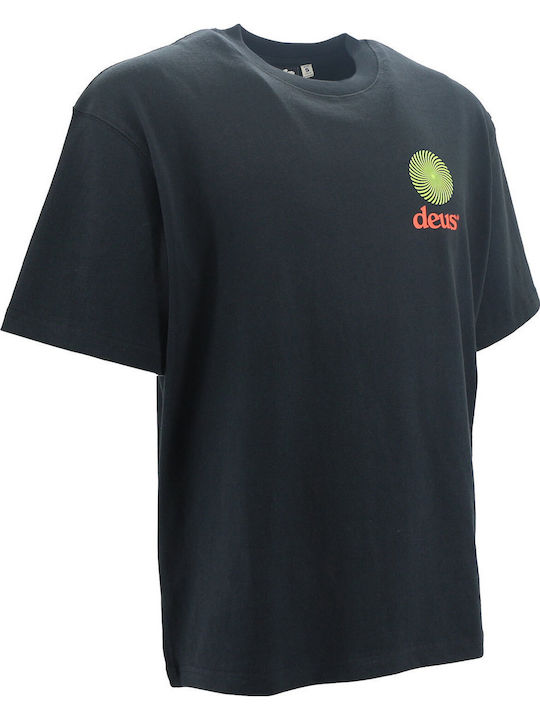 Deus T-shirt Black D261UTS179099090