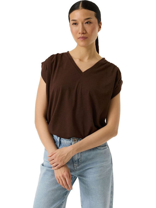 Γυναικείο T-shirt Καφέ