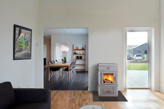 Svendsen-1 Metallische Holzöfen mit Backofen 6.3kW