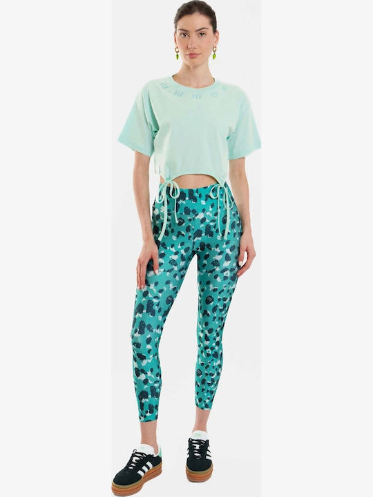Amelie Γυναικείο Crop Top Mint